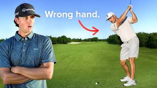 Can Bryson DeChambeau Beat A Scratch Golfer Lefty [upl. by Imoyn903]