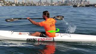 How to paddle with the right stroke [upl. by Asfah]