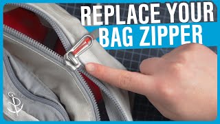 Rescue Your Favorite Bag Backpack Zipper Replacement [upl. by Ximenes253]