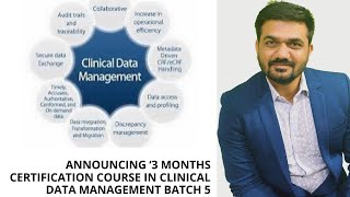 3 months certification course in clinical data management [upl. by Aikemaj]