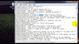 Cum sa adaugi diacritice unei subtitrari HD [upl. by Starla]