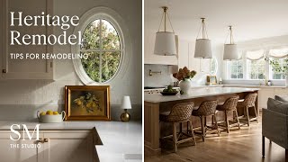 An Interior Designers Take On A Heritage Remodel  Tips For Renovating Your Home with Shea McGee [upl. by Ania]