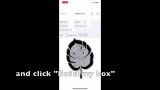 3D Box Maker app demo [upl. by Lunn329]