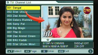 How to add dangal channel on dd free dishdangal channel free dish me kese add karedangal cuannel [upl. by Babara]