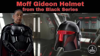 Moff Gideon Black Series Helmet review [upl. by Ethbinium]