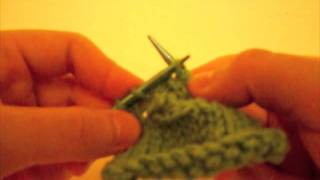 How to Knit a Buttonhole [upl. by Aisilef]