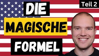 Englisch lernen für Anfänger  Die MAGISCHE Formel 💡 Präsens amp Vergangenheit [upl. by Eineeuq]