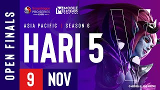 🔴 ID AP Mobile Legends Bang Bang  Snapdragon Mobile Open Finals  Season ke6  Hari 5 [upl. by Shulem914]