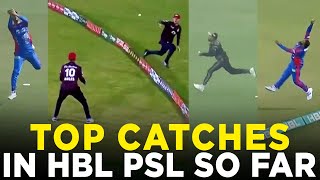 PSL 9  Top Catches in HBL PSL 9 so Far  M1Z2A [upl. by Ellesirg135]