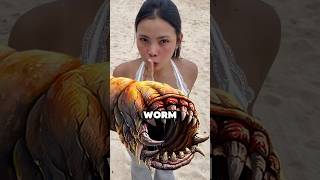 WE FOUND THE REAL DEATH WORM IN REAL LIFE shorts [upl. by Epuladaugairam]