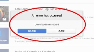 Fix An error has occurredDownload interruptedFailedNetwork error in Chrome [upl. by Dreyer]