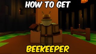 HOW TO GET THE BEEKEEPER SKIN IN ROBLOX GUESTY [upl. by Katya168]