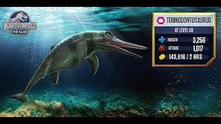 Jurassic World The Game  SPECIAL  Opening quotTEMNODONTOSAURUS Packquot [upl. by Legra]