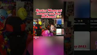 Normalster Moment auf der Dokomi 😂😂 anime Manga twitch stream Streamer convention vlog meme [upl. by Aleetha]