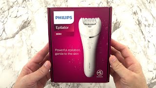 Epilator PHILIPS BRE71000 Unboxing [upl. by Atekan]