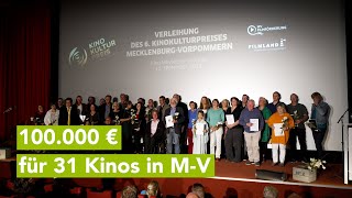 6 Kinokulturpreis MecklenburgVorpommern [upl. by Drallim]