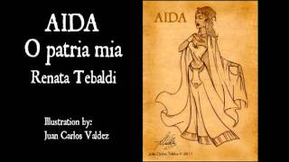 Aida  Renata Tebaldi Video [upl. by Narad]