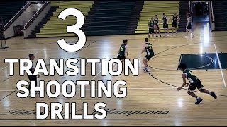 3 Easy Transition Shooting Drills for Your Basketball Team [upl. by Teemus]