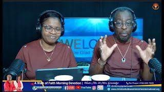 A Walk of Faith Morning Devotion 23rd October 2024 Understand the Process of Vision Principle 6 [upl. by Amaryllis]