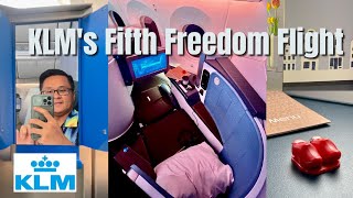 KLM World Business Class  B7879  Kuala Lumpur 🇲🇾 to Jakarta 🇮🇩  MH Golden Lounge KLIA [upl. by Luoar]