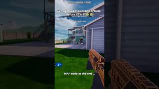 We got Nuketown on Fortnite b4 GTA 6 😭💀 Use code lyratu in the shop fortnite fortnitecreative [upl. by Robet259]