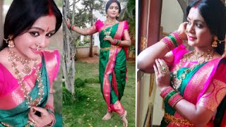 Chelleli kapuram serial Fame Bhumi latest photos [upl. by Gorga]