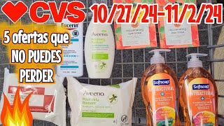 🔥5 ofertas que NO PUEDES PERDER esta semana en CVS [upl. by Yrellav]