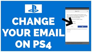 How to Change Your Email Address on Ps4 2023 [upl. by Neyugn]