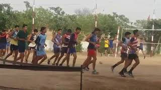 Volleyball warm up exercise chandgiram sports academy [upl. by Namie]