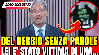 🔴 DEL DEBBIO SHOCK MILANO quotLEI E STATO VITTIMA DIquot GELO IN STUDIO [upl. by Adamis]