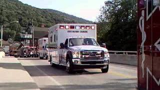 AlleganyGarrett County Firemens Convention Parade [upl. by Eibrik]