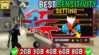 Free Fire Headshot Setting 2024 ⚡ Best Sensitivity Settings ⚙️ New SensitivityHud Setting Free Fire [upl. by Saimon]