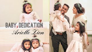 Baby Dedication  Arielle Zion Ark VCI [upl. by Onitnas312]