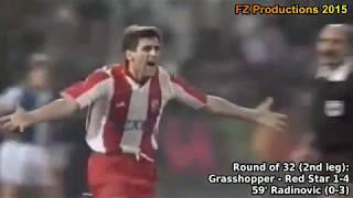 19901991 European Cup Red Star Belgrade All Goals Road to Victory [upl. by Felicidad200]