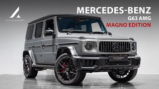 MercedesBenz G63 AMG Magno Edition  Walkaround [upl. by Naerad]