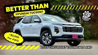 2025 Chevrolet Equinox LT AWD  Is It BETTER Than A Hyundai Tucson [upl. by Ellerud]