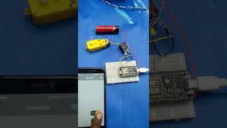 WiFi module remote control relay and DC Motor circuit simplecircuit electronic remote esp8266 [upl. by Isaak533]