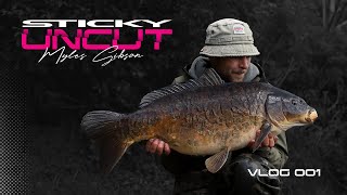 Myles Gibson  Vlog  001  Sticky Uncut  Carp Fishing [upl. by Berton]