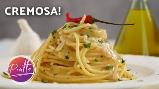 Spaghetti Aglio Olio e Peperoncino CREMOSISSIMI Facile Veloce [upl. by Jamima947]