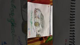 Lamborghini Car 🚙 Drawing ❤️drawing art artist feeds trending viralvideo shortsfeed [upl. by Borras]