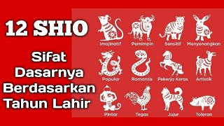 Ini Dia  Sifat amp Karakter Dari 12 Shio Dalam Astrologi Chinese Zodiac Berdasarkan Tahun Kelahiran [upl. by Fonseca]