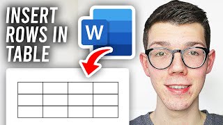 How To Add Rows To A Table In Word  Full Guide [upl. by Olsewski421]