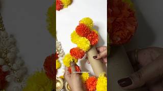 Ganpati Decor Idea for Home DIY 😍ganeshchaturthi homedecor ganeshotsav art craftidea [upl. by Bendite]