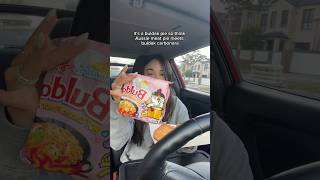 BULDAK PIE ASMR 🥧👀 buldak buldaknoodles buldakramen instantnoodles asmrfood [upl. by Ferreby]