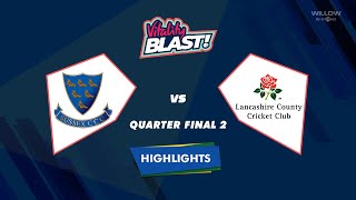 Highlights T20 Blast  Quarter Final 2 Sussex vs Lancashire  T20 Blast  QF 2  SSX vs LAN [upl. by Eessej794]