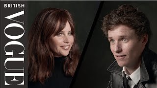 Eddie Redmayne amp Felicity Jones My First  Episode 6  British Vogue [upl. by Ayra]