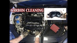 VWAUDI FSI INTAKE MANIFOLD REMOVAL AND CARBON CLEANING  DIRECT INJECTION [upl. by Ttihw]