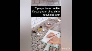 Evde tavuk dünyası tavuk menü nasıl yapılır Lokum gibi tavuk sote pratik tavuk bonfile tarifi [upl. by Enelyahs952]