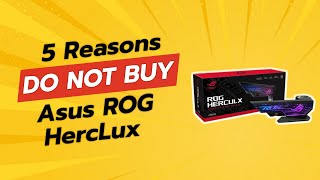 STOP Dont Buy the ASUS ROG HercLux Until You See THIS 😱💔 [upl. by Brunn]