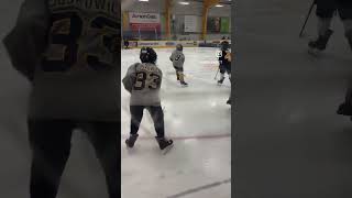 NO WAY hes been playing hockey 6 months 8U total DOMINATION hockey nashvillepredators nhl [upl. by Ynnus415]